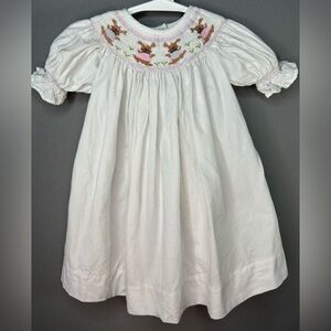 Smocked Bishop Bunny Dress
